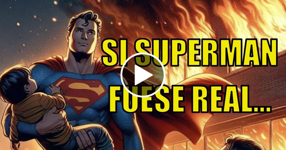 Video: Si Superman fuese real, ¿cómo salvaría vidas?.