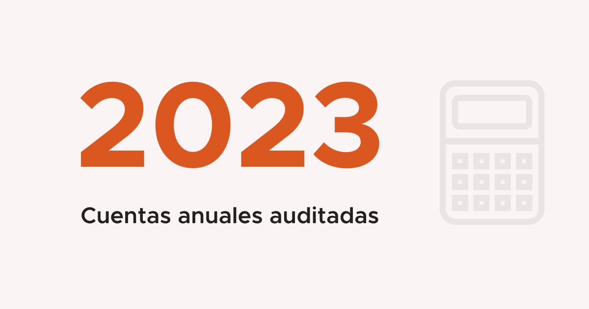 Publicamos nuestras cuentas anuales auditadas de 2023