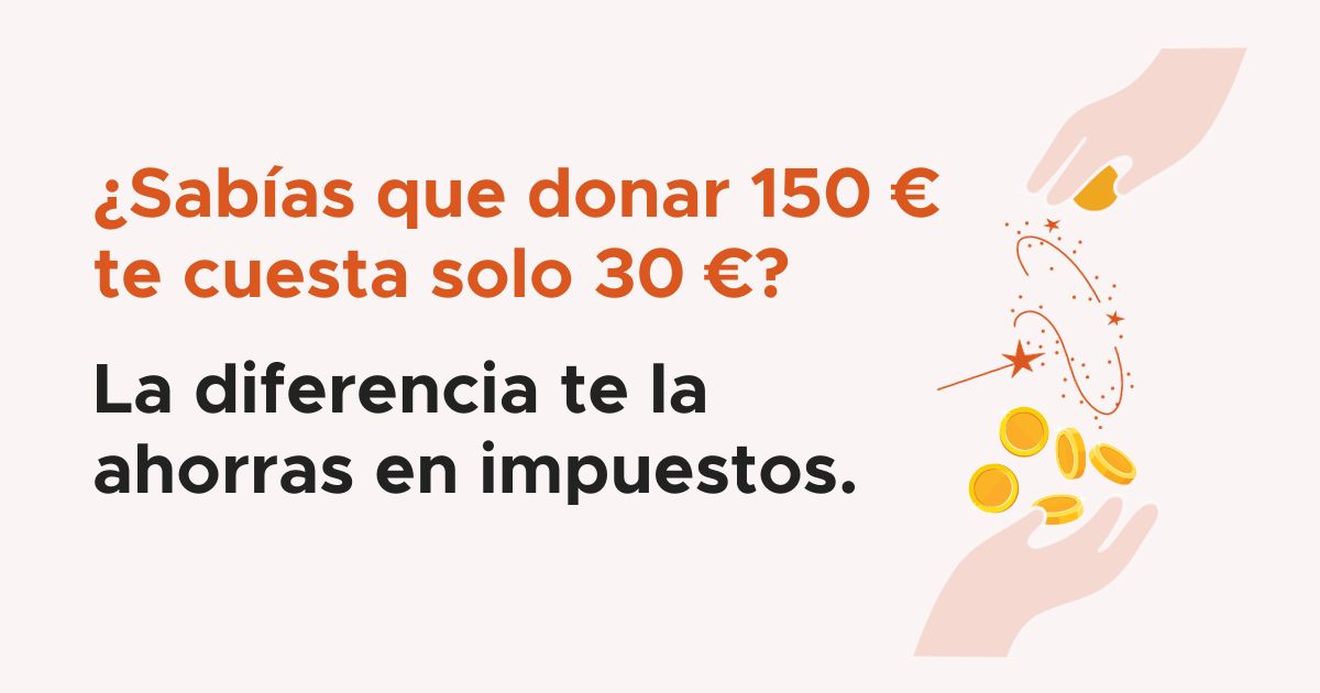 Donar 150 € es una ganga