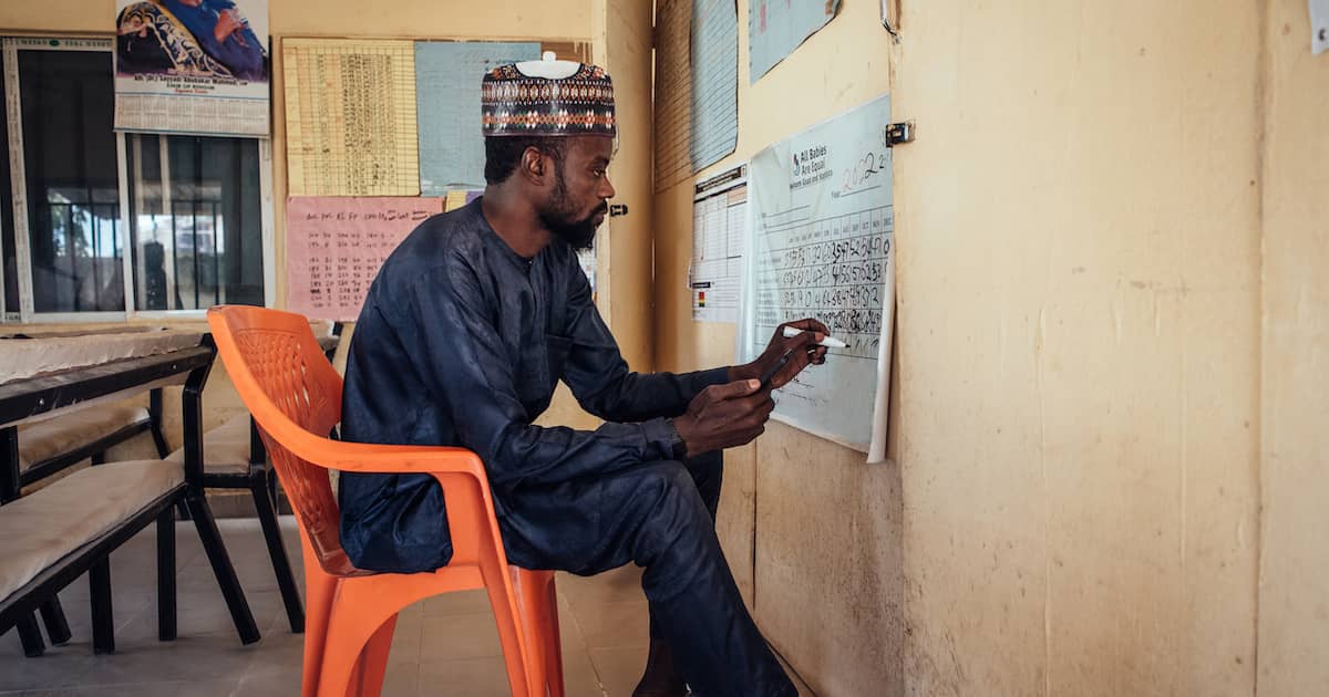 Un día en la vida de Abubakar Aliyu, agente sobre el terreno en incentivos a la vacunación