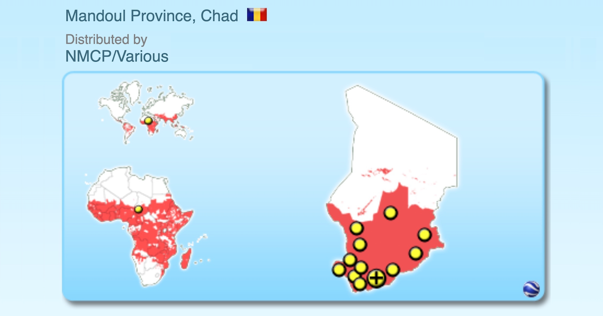 Protegemos de la malaria a 6.900 personas en Chad