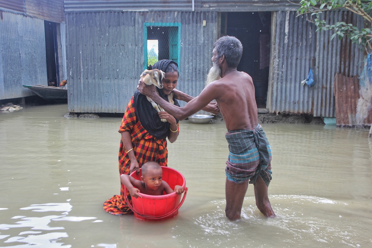 Inundación en Bangladesh
