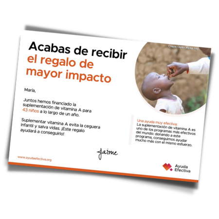 Regala ayuda efectiva