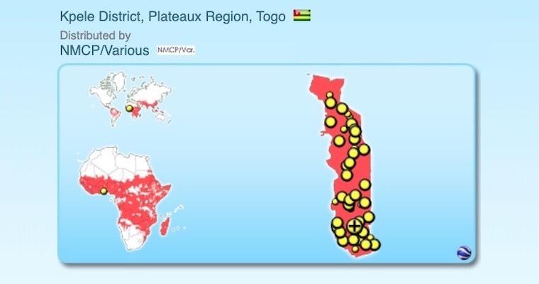 Togo es el destino de las mosquiteras con la ayuda concedida a Against Malaria Foundation en enero de 2023