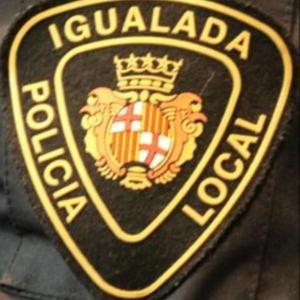 Un policía local d'Igualada
